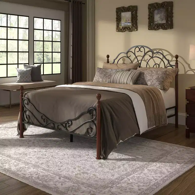 Versailles Full Bed - Cherry