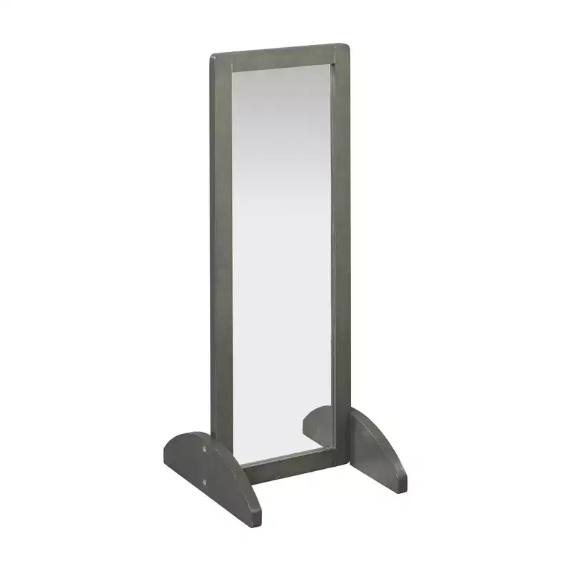 ECR4Kids Toddler Wooden Single-Sided Bi-Directional Mirror, Kids Furniture