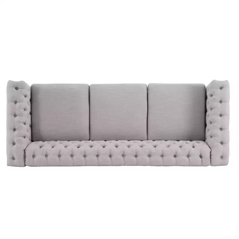 Christopher Knight Home Parkhurst 3 Seater Sofa with Nailhead Trim