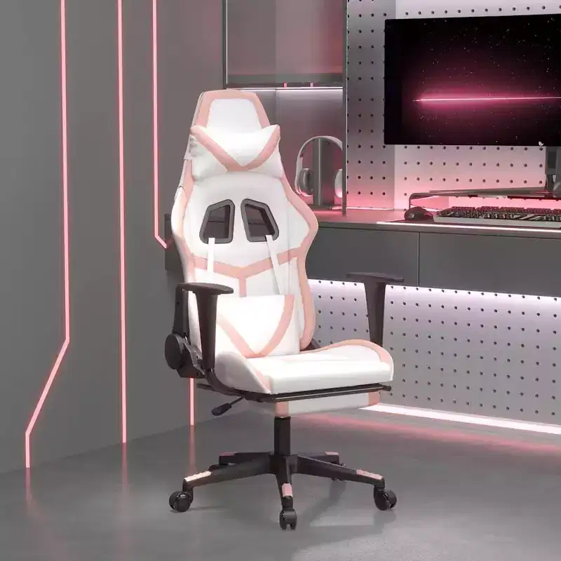 vidaXL Gaming Chair Black and Red