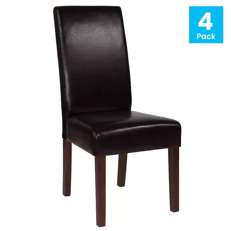 Flash Furniture Set of 4 Greenwich Series Parsons Chairs