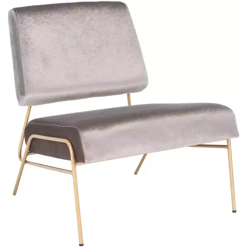 Romilly Velvet Accent Chair - ACH6203 - Safavieh