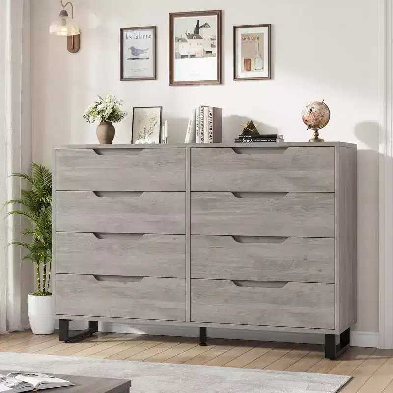 8-Drawer Dresser for Bedroom, 55