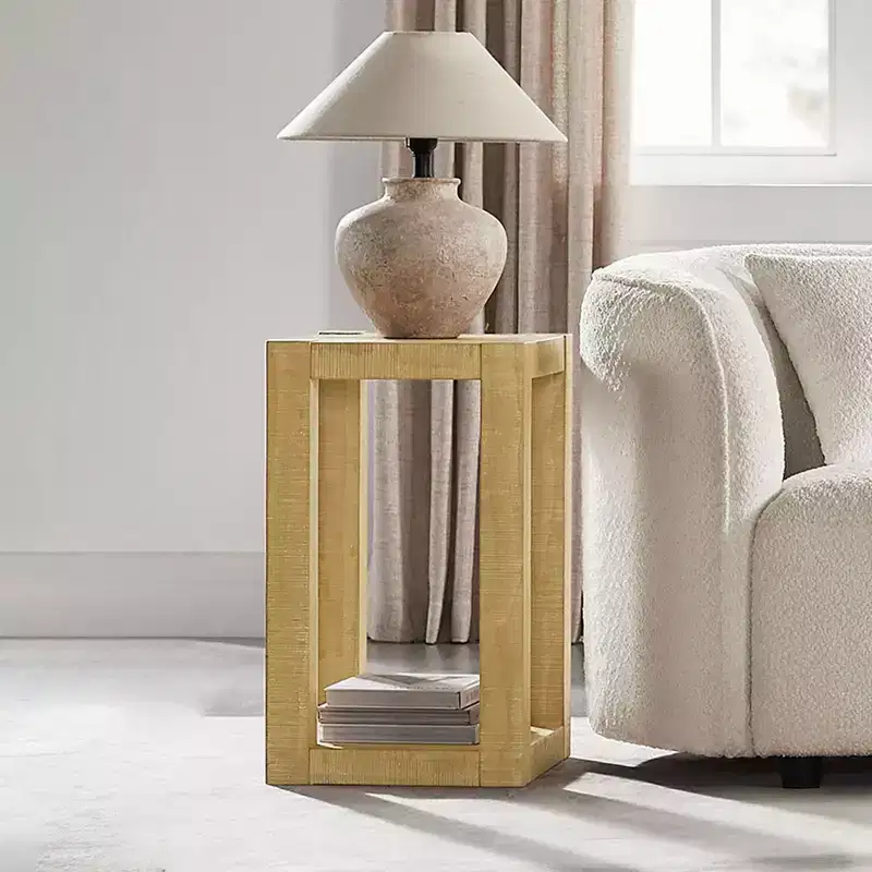 Coffee Table Set Wooden Cocktail Table Center Table Sofa Side Table Accent Table End Table - ModernLuxe