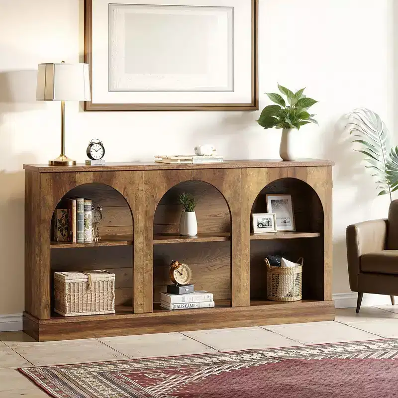 Multi-Functional Farmhouse Console Table – Entryway, Sofa, Hall & TV Stand