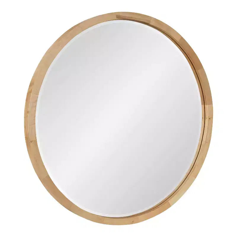 McLean Round Wall Mirror - Kate & Laurel All Things Decor