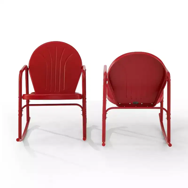 Griffith Set of 2 Metal Rocking Chairs - Crosley