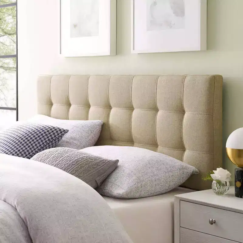Lily Upholstered Fabric Headboard - Modway
