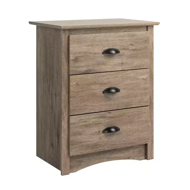 3 Drawer Tall Nightstand
