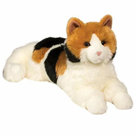 Calico Cat Soft Plush Stuffed Animal Toy 10 Inch