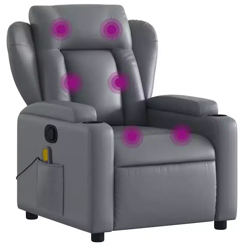 vidaXL Electric Massage Recliner Chair
