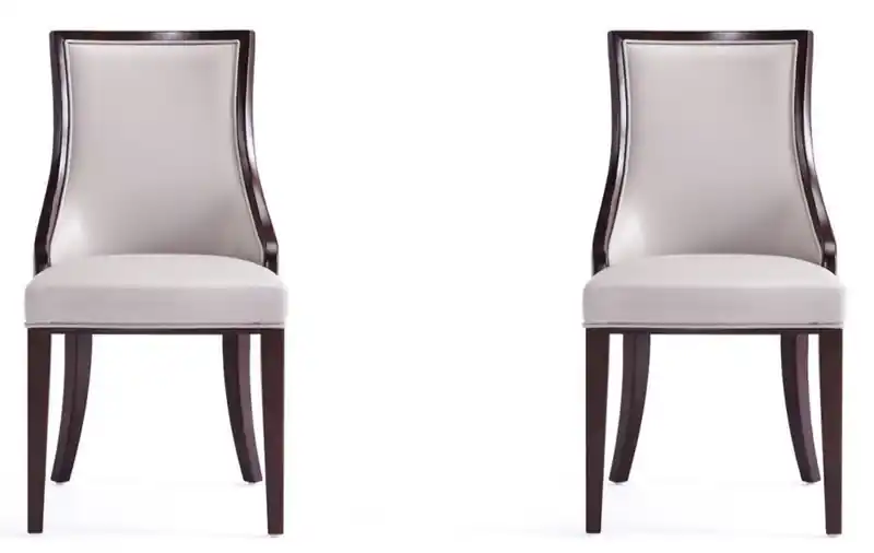 Grand Faux Leather Dining Chairs