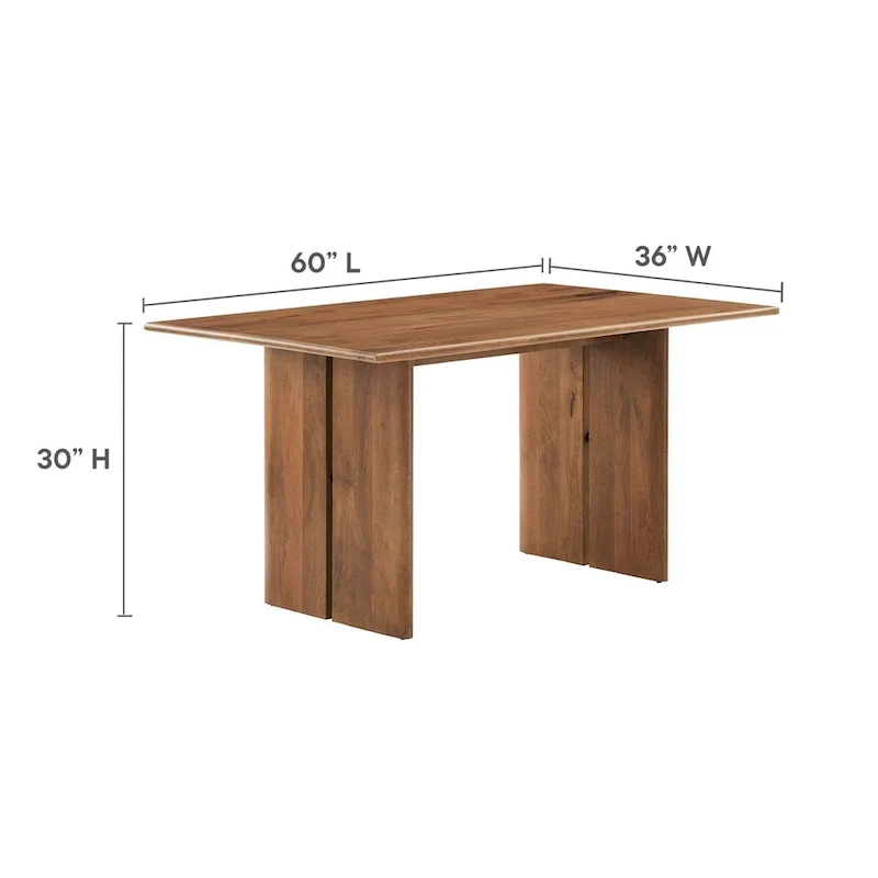 Amistad 60 Wood Dining Table