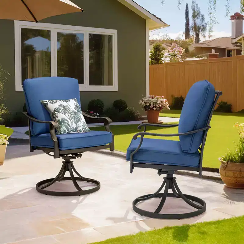 EROMMY Patio Dining Armchair with Cushion