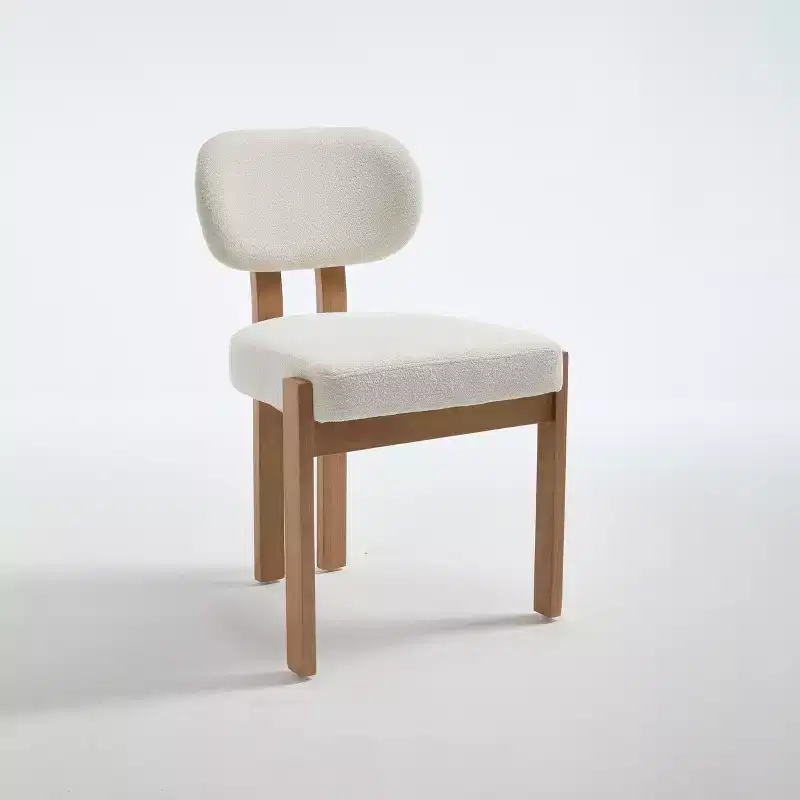 Chenille Upholstered Side Chair Dining Chairs