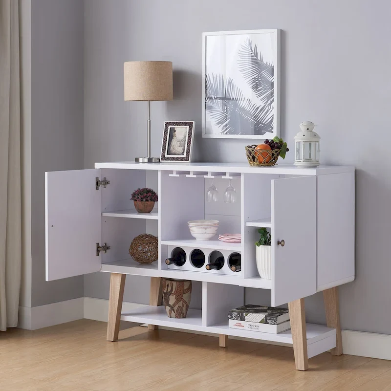 Carson Carrington Ingrirud Modern 4-bottle Buffet Server