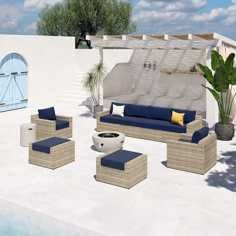 Vantura 10-Piece Fire Seating Set