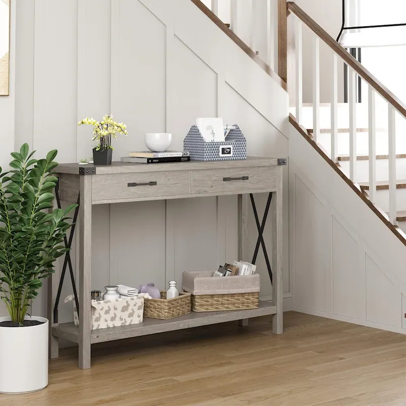 Woode Entryway Table