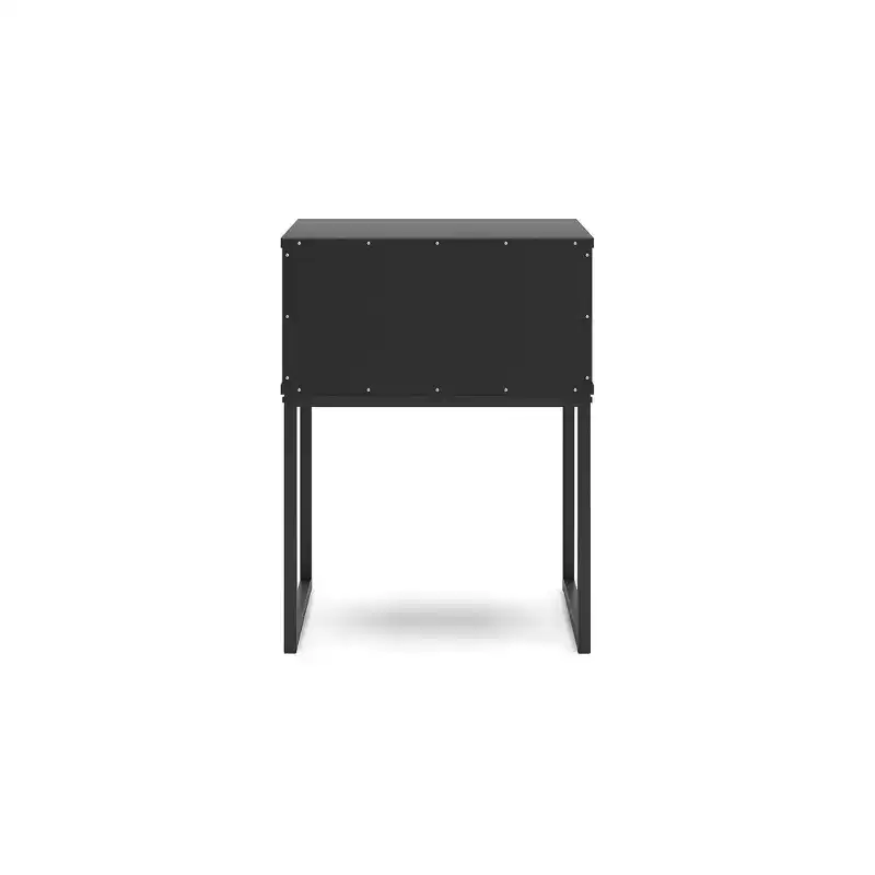 Signature Design by Ashley Socalle 1 Drawer Nightstand, Black