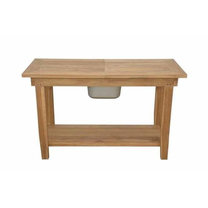 Nautilus Console Table w/ SS Container