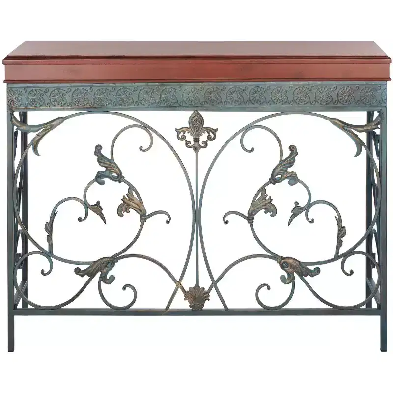 Console Table, Blue
