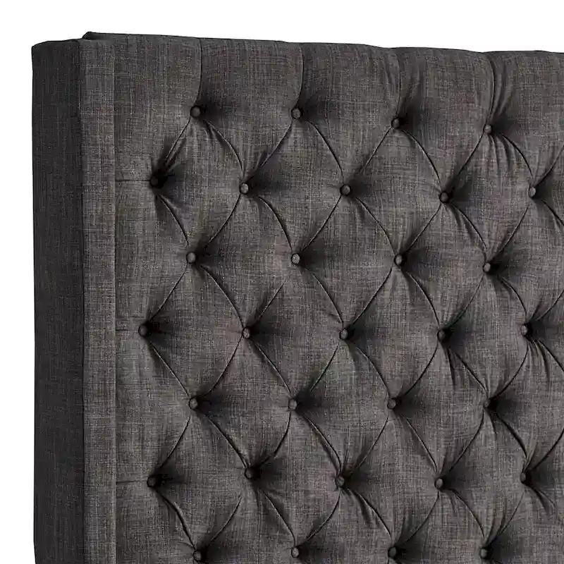 Naples Button-tufted Wingback Headboard only by iNSPIRE Q Artisan