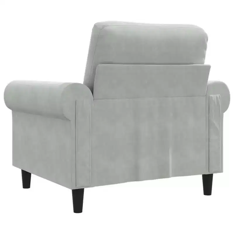 Sofa Chair Accent Upholstered Club Armchair for Living Room Velvet