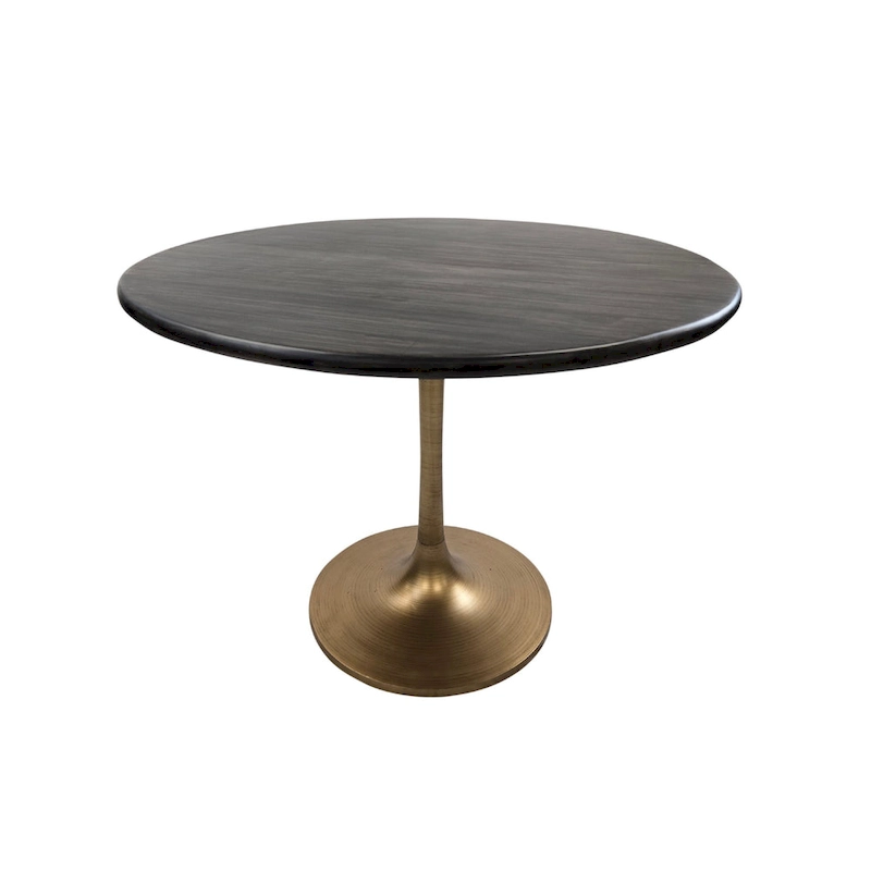 Carolina Living Alden Wood Top 36 Round Dining Table