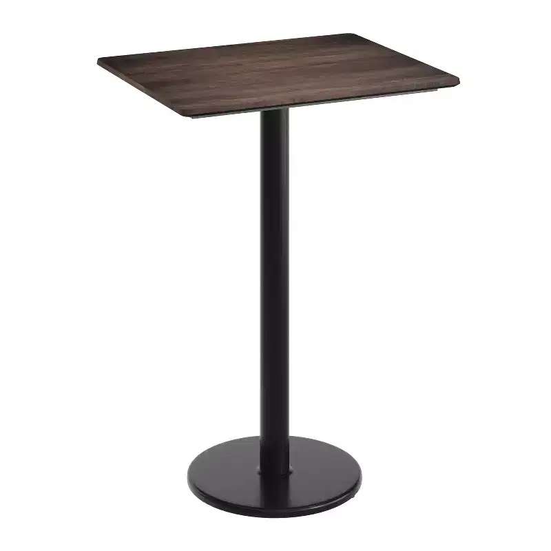 Tabletop with HPL Technology and Bar Height Base
