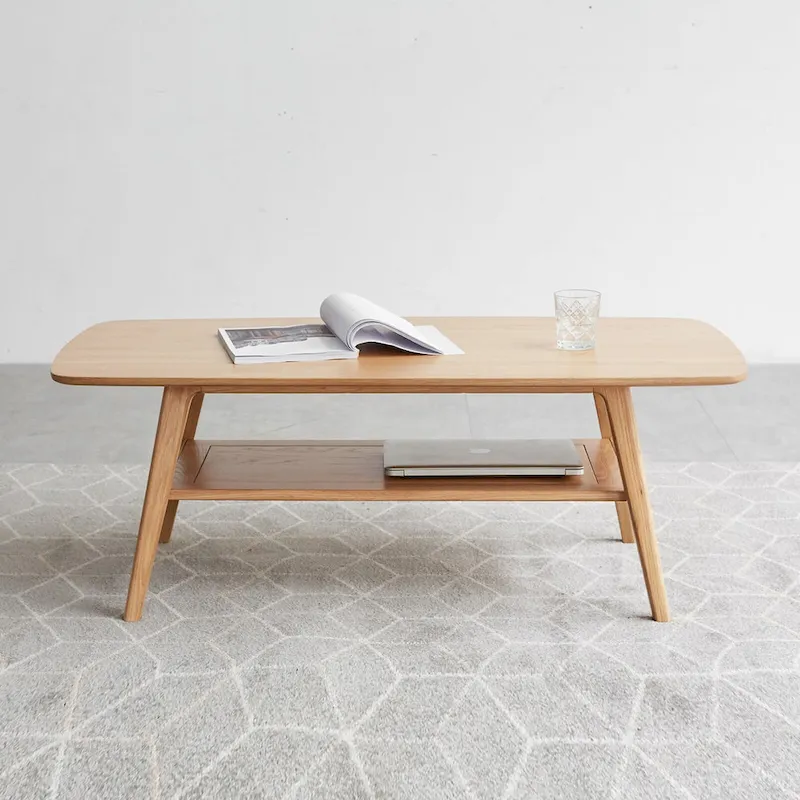 100% solid wood Top Coffee table