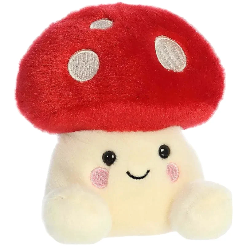 Amanita Mushroom Plush Stuffed Animal Soft Toy Collectible Figure 5 Inch