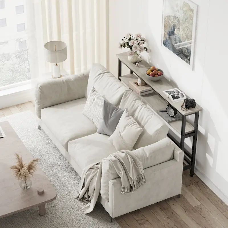 5.9 Narrow Sofa Table for Living Room