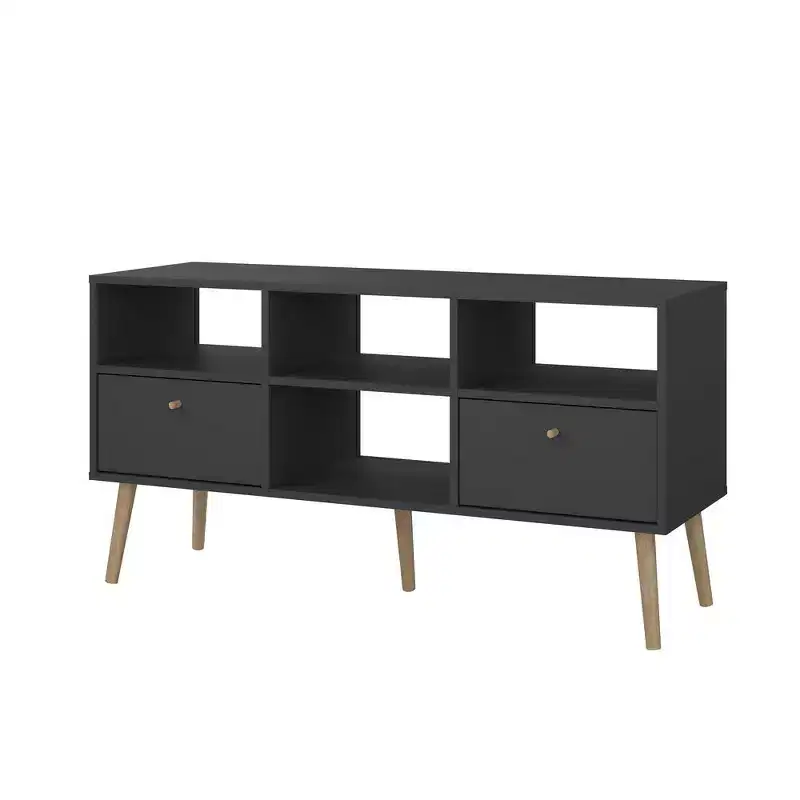 Tvilum, Bodo TV Stand with 2 Drawer and 4 Shelves