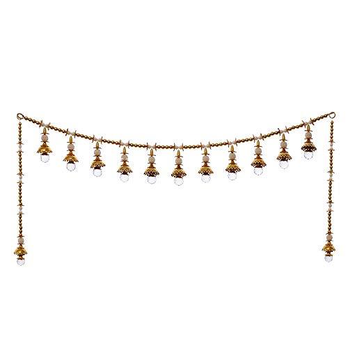 Premium Handmade Door Toran for Door Home Decoration and Diwali Decoration (Multicolored)- 34 Inch