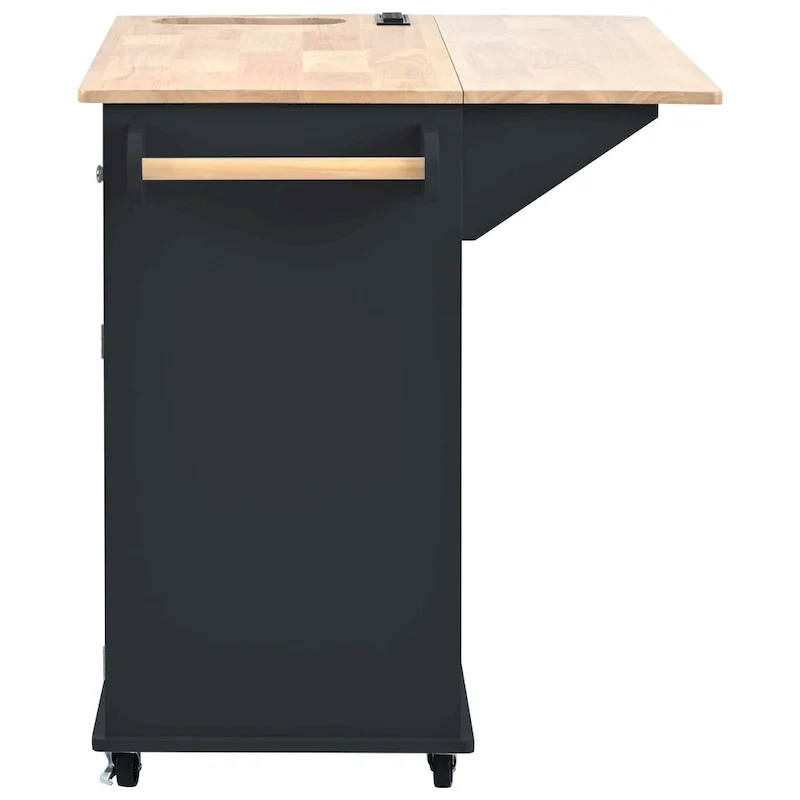 Kitchen Island with Power Outlet
