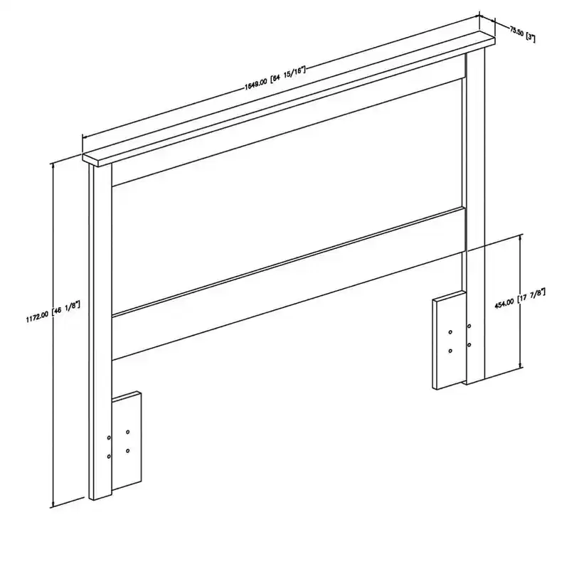 HomeStock Headboard Full/Queen
