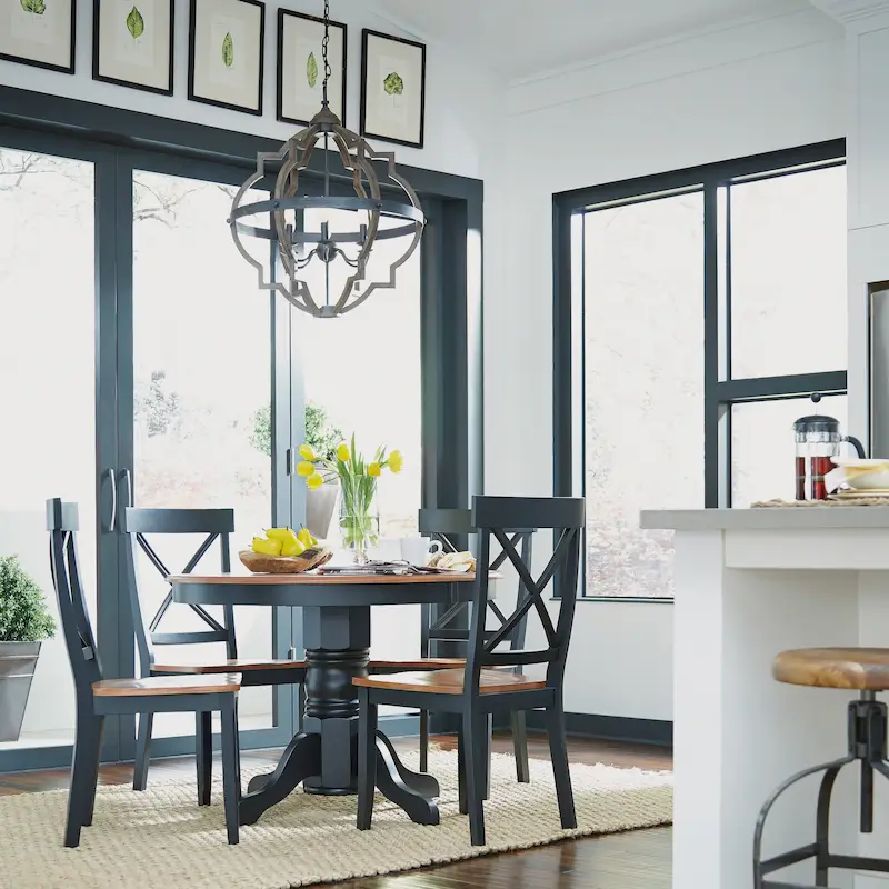 Homestyles 42 Round Pedestal Dining Table (Table Only)