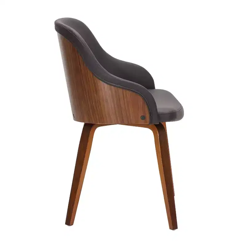 Bacci Mid Century Modern Dining Accent Chair - Lumisource