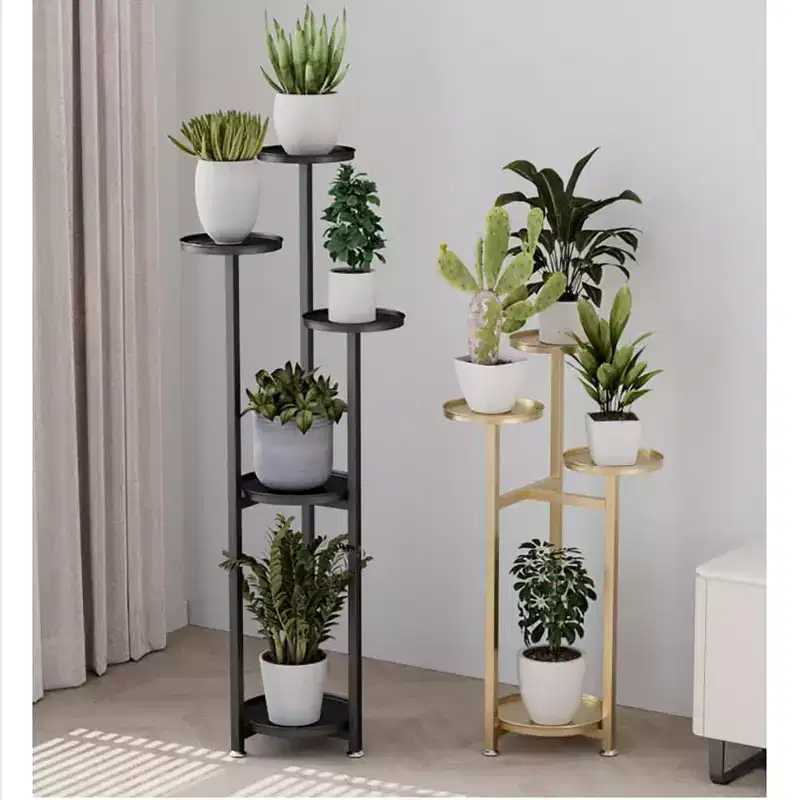 Indoor Flower Stand with Plant Stand Rack, Plant Stand Metal, Flower Staircase, Flower Bench, Easy to Install Flower Stand Metal