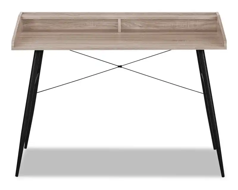 47.25 Office Desk with Small Hutch