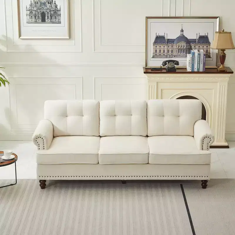 Hyleory 67.32 Upholstered Chenille Loveseat for Living Room Bedroom