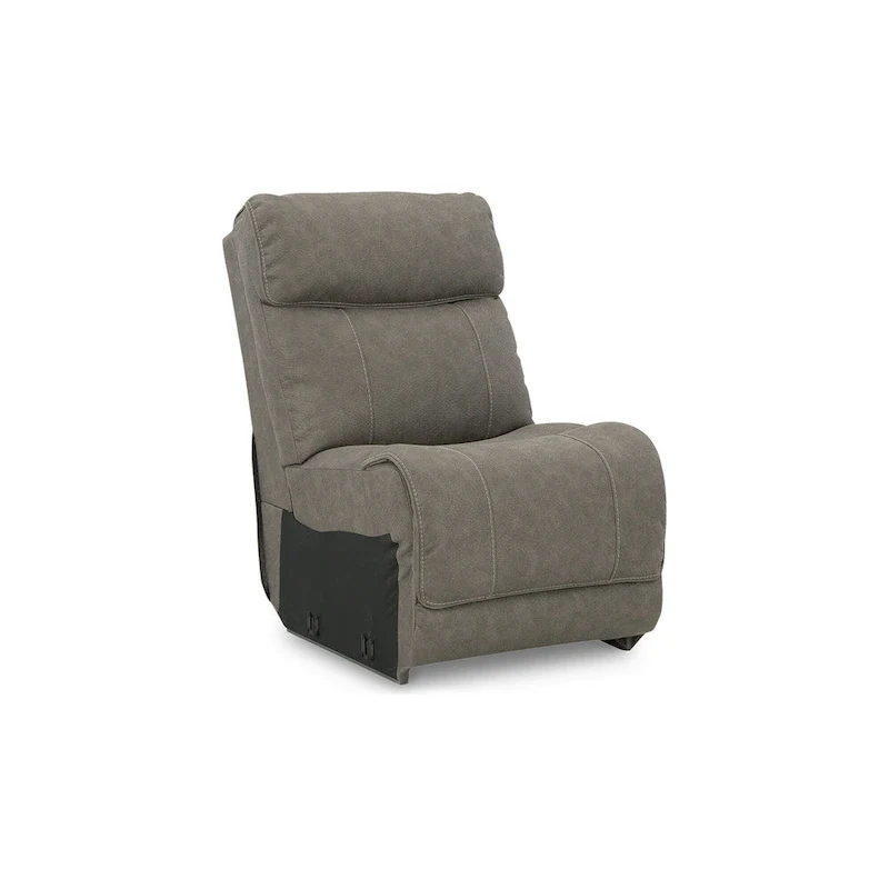 Starbot Gray Power Reclining Sectional - 112W x 112D x 42H