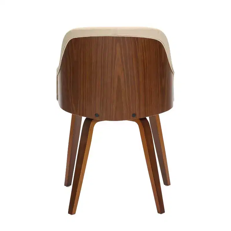 Bacci Mid Century Modern Dining Accent Chair - Lumisource