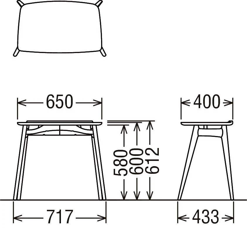 Minimalist office desk