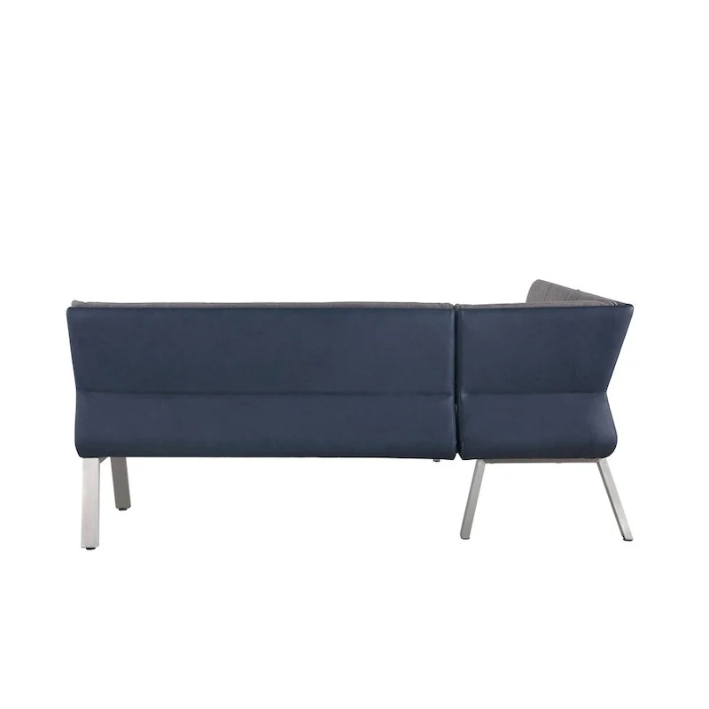 Somette Janice Two-Tone Nook and Table Dining Set