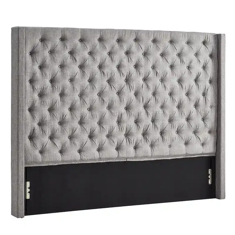 Naples Button-tufted Wingback Headboard only by iNSPIRE Q Artisan