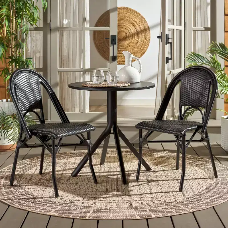 Torino Side Chair Indoor/Outdoor (Set of 2) - PAT7550 - Safavieh