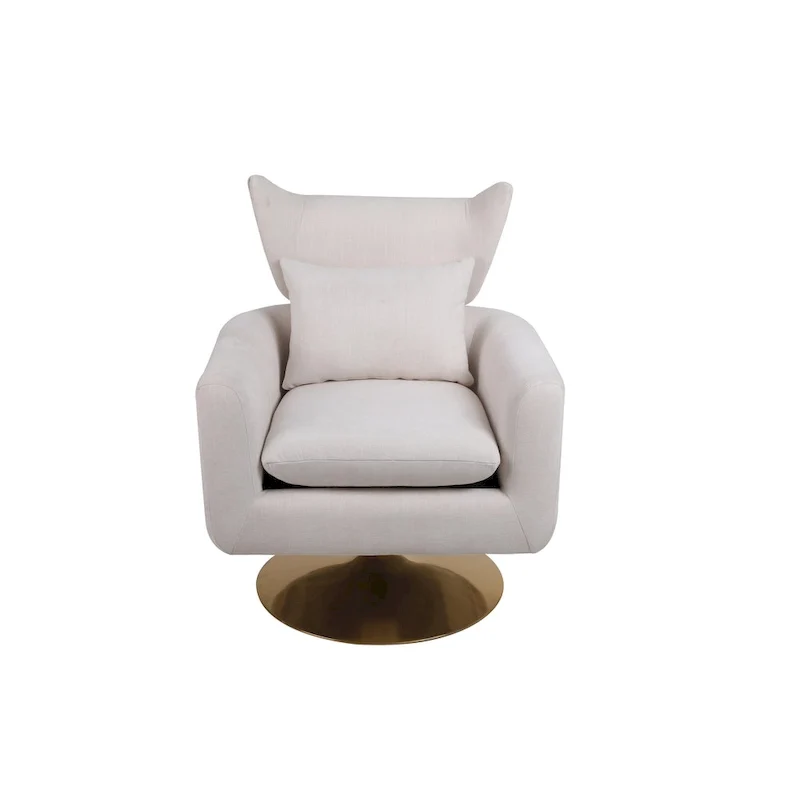 Classic Mid-Century 360-Degree Swivel Accent Chair - 29.20 x 29.90 x 36.60
