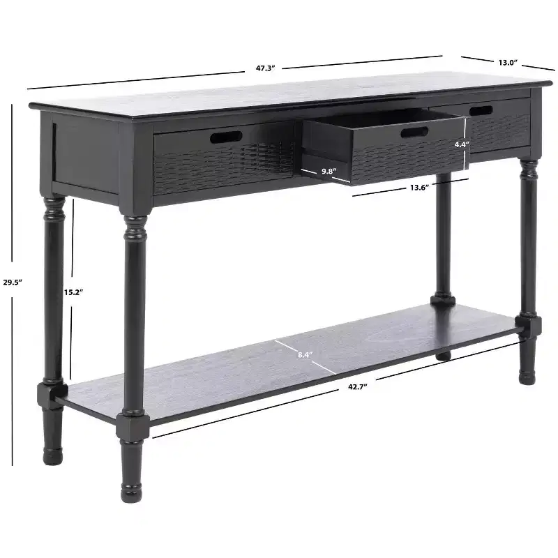 Landers 3Drw Console Table - CNS5711 - Safavieh