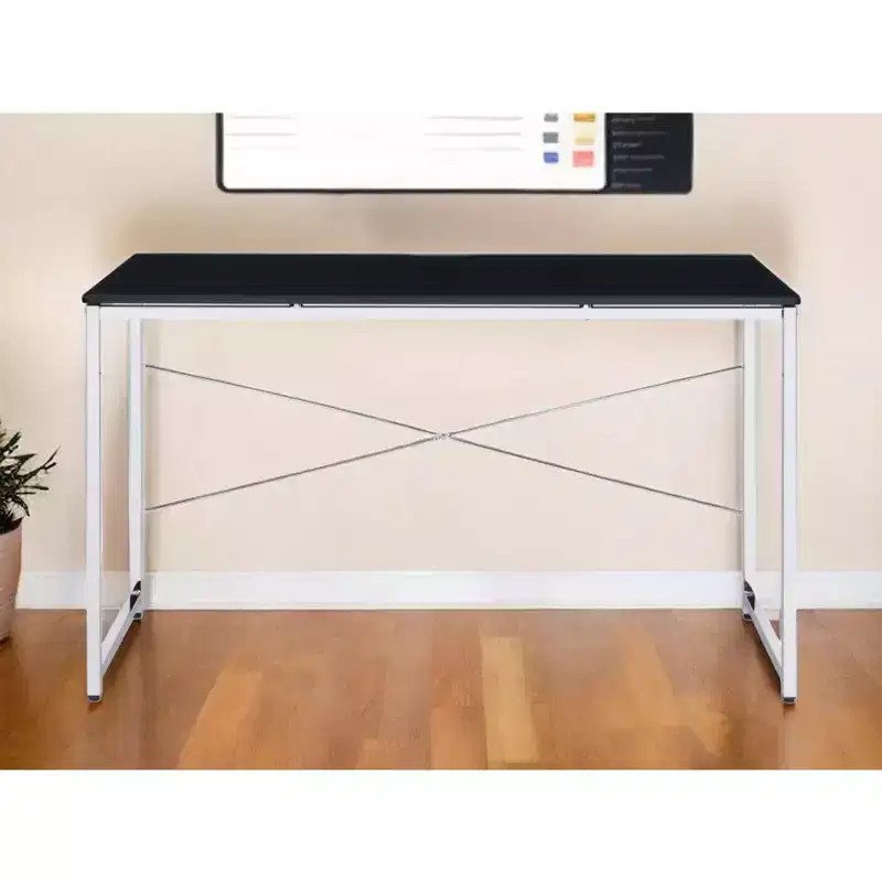 47 Black and Silver Writing Desk